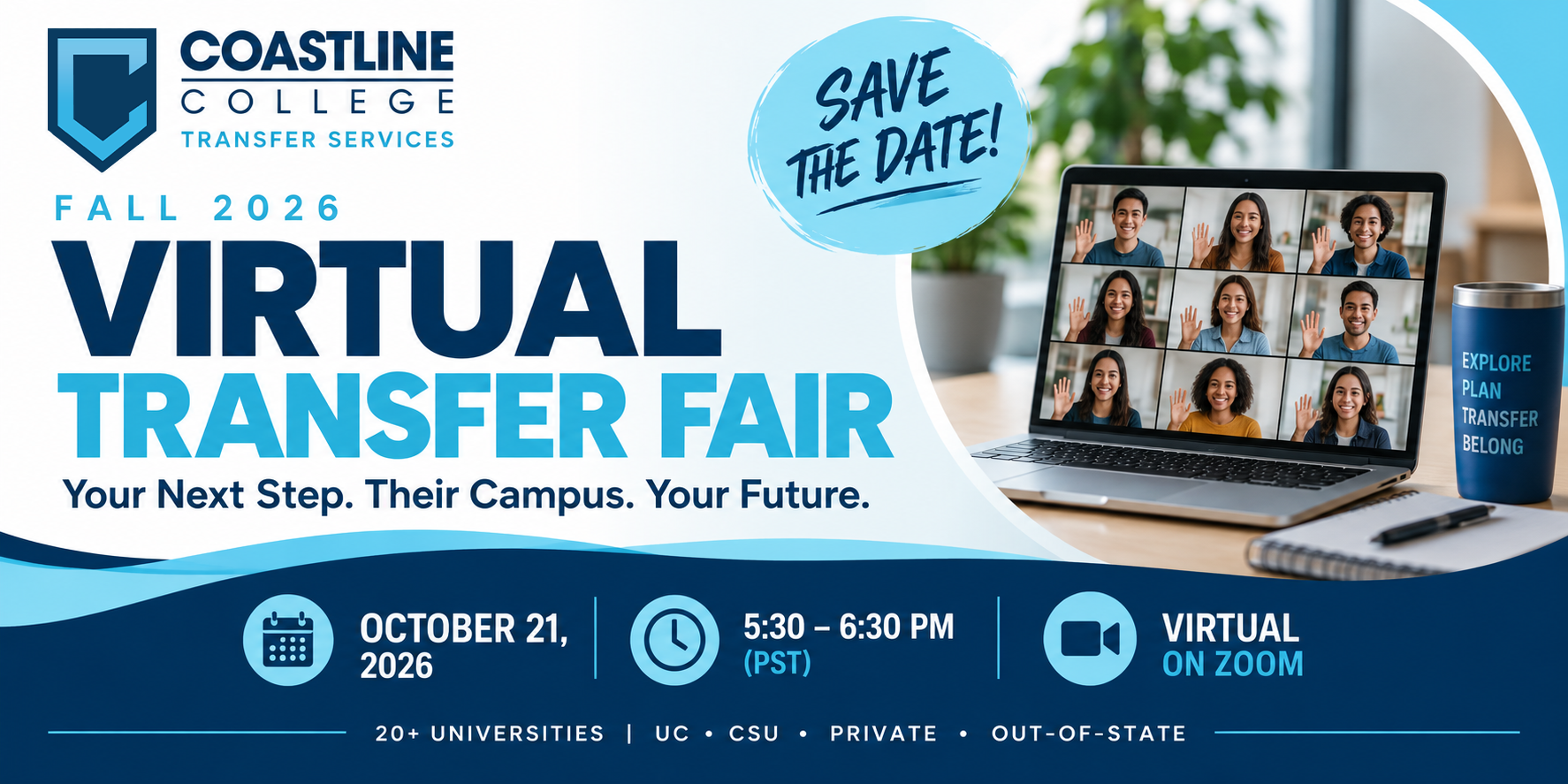 coastline college virutal transfer fair